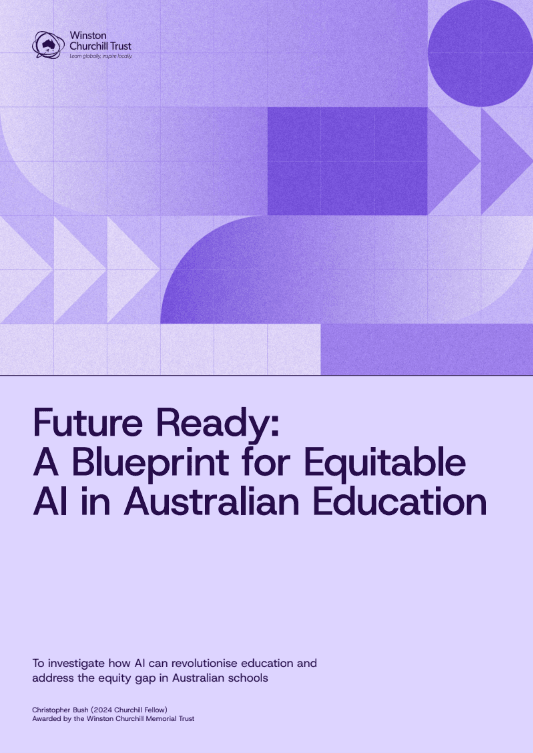 Cover of Chris Bush's Churchill Fellowship Report